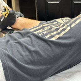 Getting Tattooed at Old Tyme Tattoo
