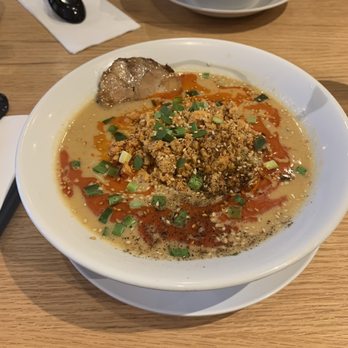 RYUS Noodle Bar - Tan Tan noodles with extra char sui toping. Best dish hands down. - Ramen Near Me - Toronto, Ontario RYUS Noodle Bar - Tan Tan noodles with extra char sui toping. Best dish hands down. - Ramen Near Me - Toronto, Ontario