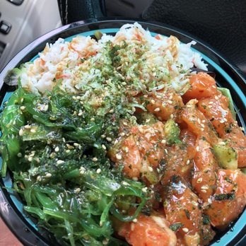Ohana Kitchen - Shoyu salmon poke - Korean Near Me - Burien, Washington Ohana Kitchen - Shoyu salmon poke - Korean Near Me - Burien, Washington