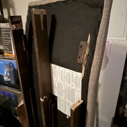 Living Spaces - Broken stool