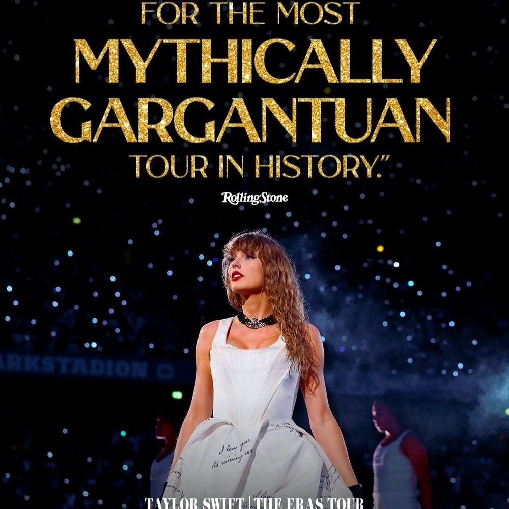 The Disney Channel - Big words for Gargantuan Eras Tour - 1/22/2026 - Television Stations Near Me - Burbank, California The Disney Channel - Big words for Gargantuan Eras Tour - 1/22/2026 - Television Stations Near Me - Burbank, California