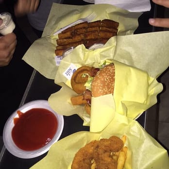 Westminster Lanes - Chicken tender/fries, cheeseburger, onion rings!!, fried zucchini - Bowling Near Me - Westminster, California Westminster Lanes - Chicken tender/fries, cheeseburger, onion rings!!, fried zucchini - Bowling Near Me - Westminster, California
