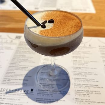 Sixty Vines - espresso martini craft cocktail - New American Near Me - Nashville, Tennessee Sixty Vines - espresso martini craft cocktail - New American Near Me - Nashville, Tennessee