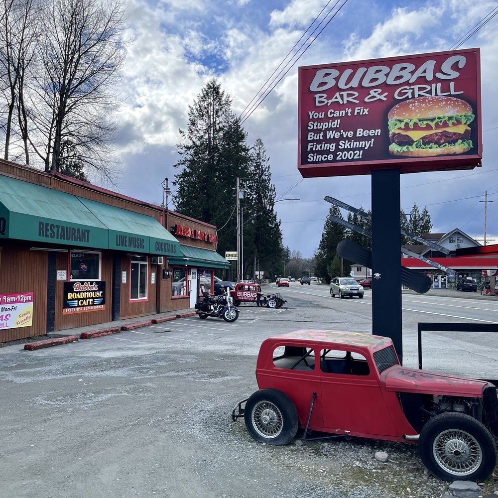 Bubba’s Roadhouse - Outside BUBBAS - American Near Me - Sultan, Washington Bubba’s Roadhouse - Outside BUBBAS - American Near Me - Sultan, Washington