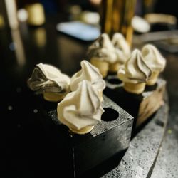 Marble House Eatery - Sesame vanilla swirl ice cream