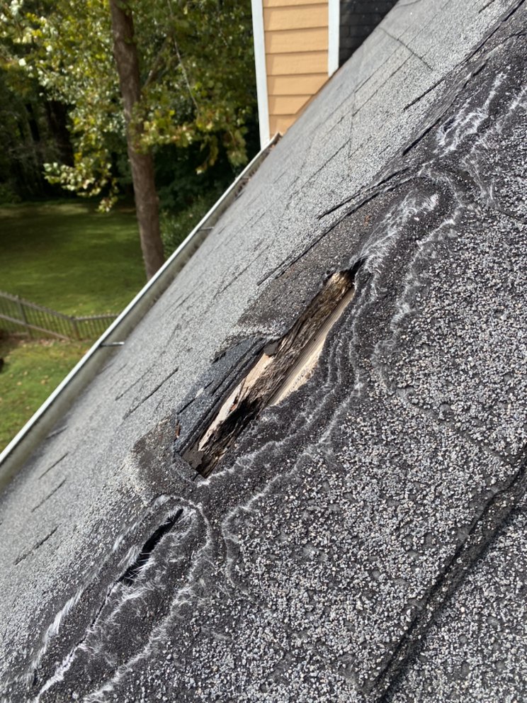 Slide of Brand New Roofing