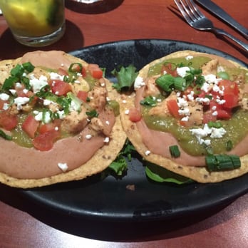 Estrella Negra - I got the chicken goat cheese tostadas, it's normally an appetizer but I ordered it to come out with the entrees. 5/5 - Mexican Near Me - Chicago, Illinois