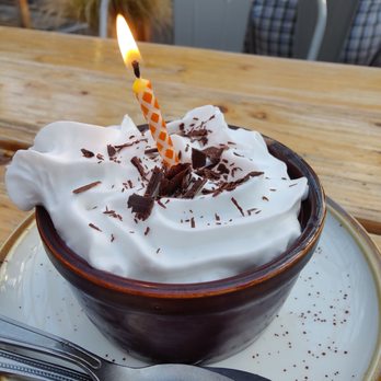 Mirisata - Special Marie Biscuit pudding!! Candle to celebrate anniversary - Sri Lankan Near Me - Portland, Oregon