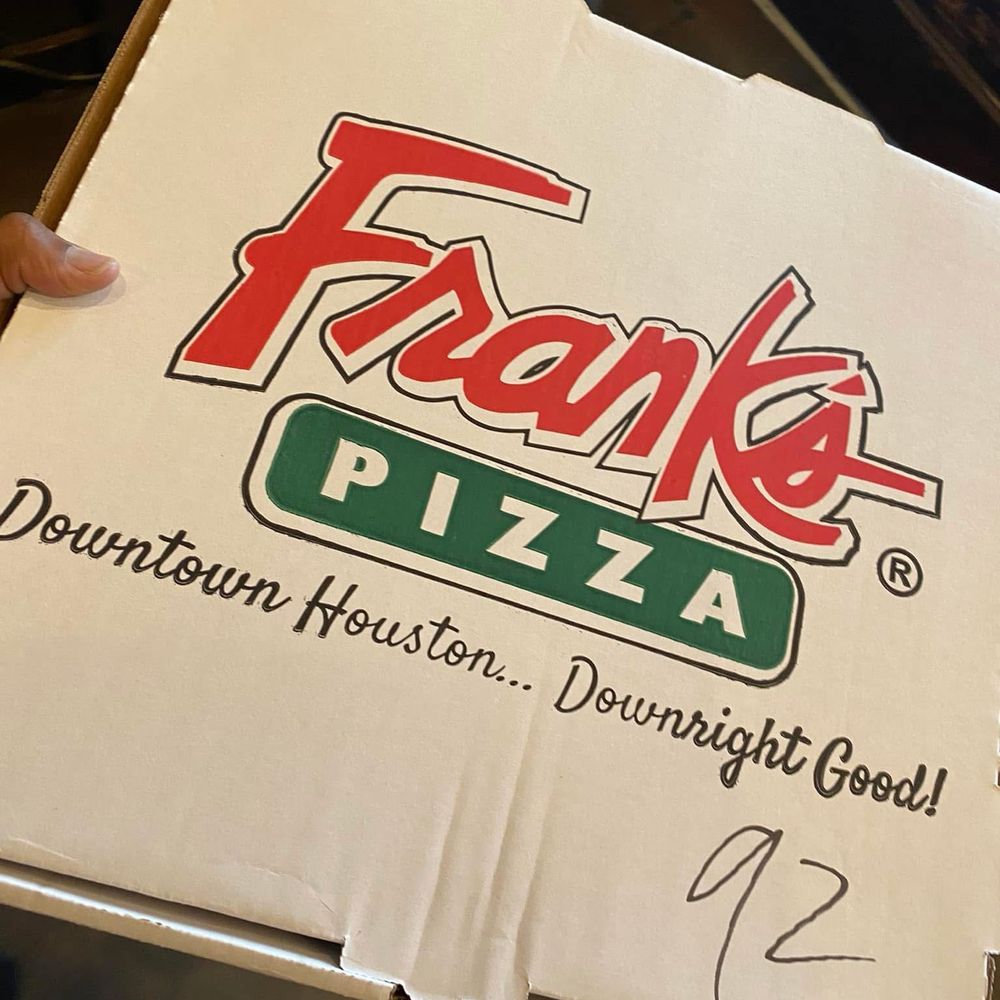 Frank's Pizza - Pizza Near Me - Houston, Texas