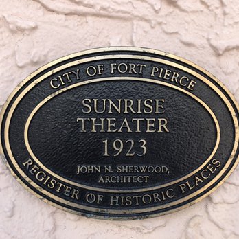Sunrise Theatre - Performing Arts Near Me - Fort Pierce, Florida