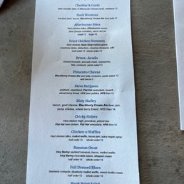 Menu Menu