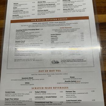 MoCo's Founding Farmers - Menu - New American Near Me - Potomac, Maryland MoCo's Founding Farmers - Menu - New American Near Me - Potomac, Maryland