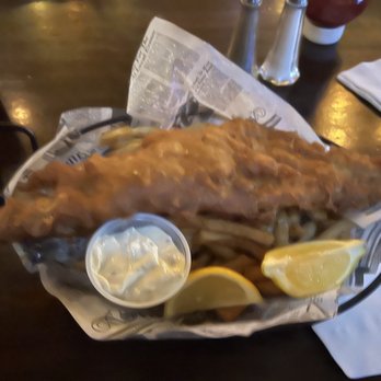 Siamsa Irish Pub - Fish n chips, great portion size, fish was very good. - Irish Near Me - Stroudsburg, Pennsylvania Siamsa Irish Pub - Fish n chips, great portion size, fish was very good. - Irish Near Me - Stroudsburg, Pennsylvania