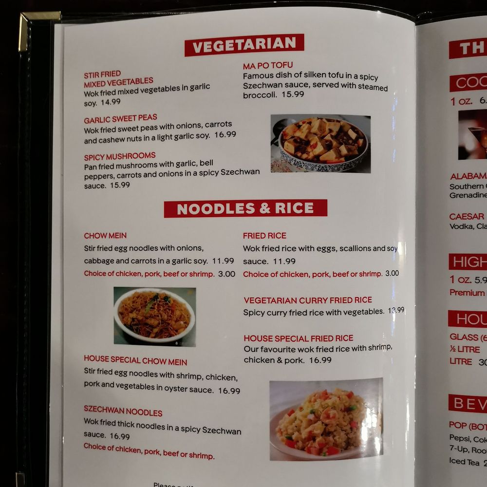 The Old Elevator - Menu p5 - Chinese Near Me - Fernie, British Columbia The Old Elevator - Menu p5 - Chinese Near Me - Fernie, British Columbia