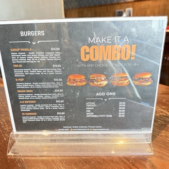 Flats Burgers - Menu 2/5/26 - Fast Food Near Me - San Francisco, California