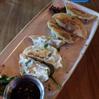 Nourish Bistro - Gyoza - Vegan Near Me - Banff, Alberta Nourish Bistro - Gyoza - Vegan Near Me - Banff, Alberta