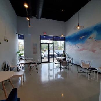 Cafetopia - Seating area - Desserts Near Me - Houston, Texas