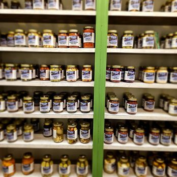 Village Alps - a shelf full of jars of food - Candy Stores Near Me - Leavenworth, Washington Village Alps - a shelf full of jars of food - Candy Stores Near Me - Leavenworth, Washington