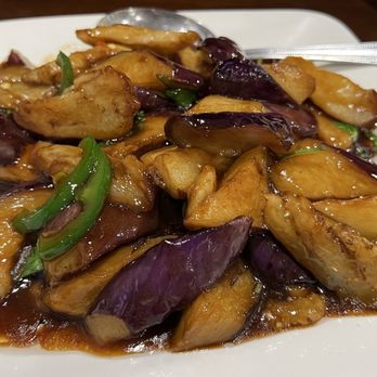 Vege Valley  - Eggplant with Basil 九層茄子 - Vegetarian Near Me - San Gabriel, California