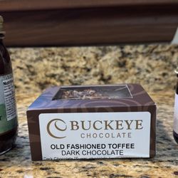 Patterson Fruit Farm - Apple butter, dark chocolate toffee, and blackberry jam, purchased at the market.