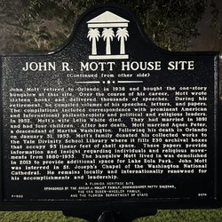 John R. Mott House Site