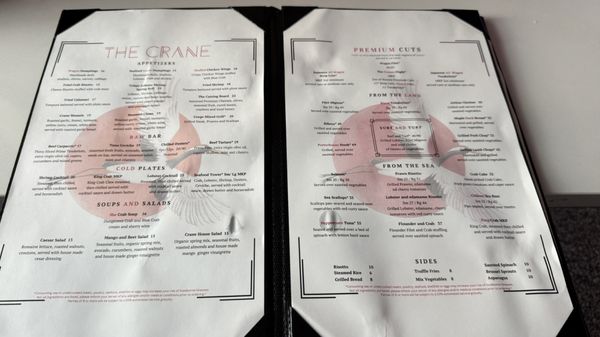 Menu photo 8 The Crane St. Petersburg, FL Menu photo 8 The Crane St. Petersburg, FL