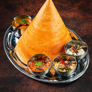 Dosa Eatery - the dosa served on a silver platter - Indian Near Me - Niagara Falls, Ontario Dosa Eatery - the dosa served on a silver platter - Indian Near Me - Niagara Falls, Ontario