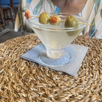 Baker's Wife Bistro - Dirty Martini (with plenty of olives) - French Near Me - Hampton, Virginia Baker's Wife Bistro - Dirty Martini (with plenty of olives) - French Near Me - Hampton, Virginia