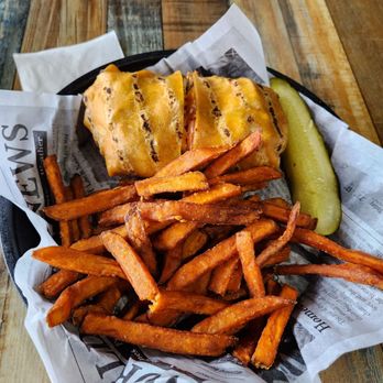 Catch 22 Tap and Grill - grilled chicken wrap with sweet potato fries - Wine Bars Near Me - Johnsburg, Illinois Catch 22 Tap and Grill - grilled chicken wrap with sweet potato fries - Wine Bars Near Me - Johnsburg, Illinois