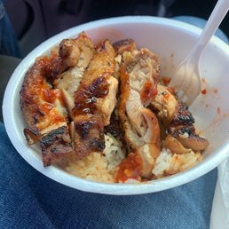 Teriyaki chicken with white rice Teriyaki chicken with white rice