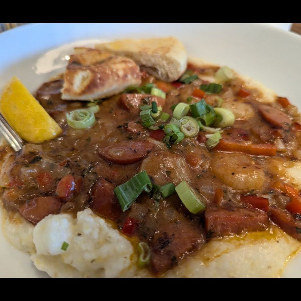 Another Broken Egg Cafe - Shrimp and grits - Southern Near Me - El Paso, Texas