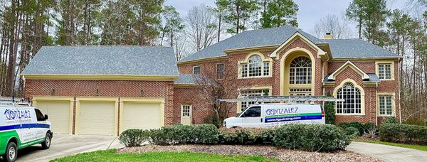 Exterior And Interior Painting Services - At Gonzales Painters & Contractors we provide top-notch interior and exterior painting services as well as roof repairs & replacement. We also work with residents, in Durham & the Greater Triangle area of NC, to help replace & repair drywall, siding and gutters. We believe in getting the job done right the first time, which means when you contact us with a project in mind, we will take the time to understand your wants and needs. This allows us to provide an estimate based on the size and scope of your home makeover project. We take pride in all of the work we do, when you work with us, you’ll understand why. Exterior And Interior Painting Services - At Gonzales Painters & Contractors we provide top-notch interior and exterior painting services as well as roof repairs & replacement. We also work with residents, in Durham & the Greater Triangle area of NC, to help replace & repair drywall, siding and gutters. We believe in getting the job done right the first time, which means when you contact us with a project in mind, we will take the time to understand your wants and needs. This allows us to provide an estimate based on the size and scope of your home makeover project. We take pride in all of the work we do, when you work with us, you’ll understand why.