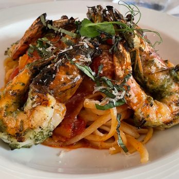 et al. - Chargrilled Kaua'i prawns and linguini fra diavolo $26 - Breakfast & Brunch Near Me - Honolulu, Hawaii et al. - Chargrilled Kaua'i prawns and linguini fra diavolo $26 - Breakfast & Brunch Near Me - Honolulu, Hawaii