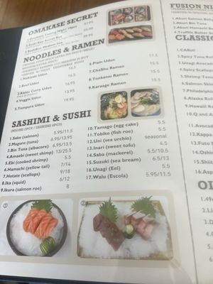Menu photo 1 Sushi Ken Fremont, CA Menu photo 1 Sushi Ken Fremont, CA