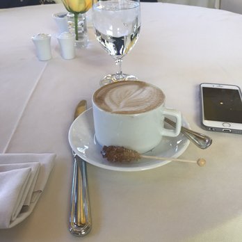 Tableau - Extra hot latte with almond milk. Brown sugar crystal sticks??? Awesome! - Breakfast & Brunch Near Me - Las Vegas, Nevada
