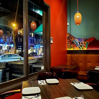 Banana Leaf - Broadway Street outside. - Malaysian Near Me - Vancouver, British Columbia