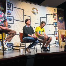 A great night at the Bracket Brothers interactive comedy debate show!