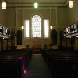Inside the church