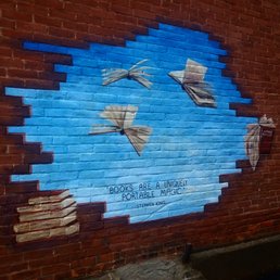 Mural on the backside of the building! Mural on the backside of the building!