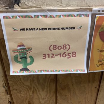 Javis Mexican Grill - New phone number - Mexican Near Me - Kaneohe, Hawaii