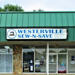 Exterior outside entrance of Westerville Sew-N-Save - Westerville Sew-N-Save is located in the Glen Gary / Aldi's shopping center just South of the I-270-Route 3 Westerville exit. - Westerville, Ohio Exterior outside entrance of Westerville Sew-N-Save - Westerville Sew-N-Save is located in the Glen Gary / Aldi's shopping center just South of the I-270-Route 3 Westerville exit. - Westerville, Ohio