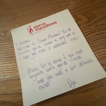 Sierra Meadows Cabins - Personal service. - Resorts Near Me - Ahwahnee, California Sierra Meadows Cabins - Personal service. - Resorts Near Me - Ahwahnee, California