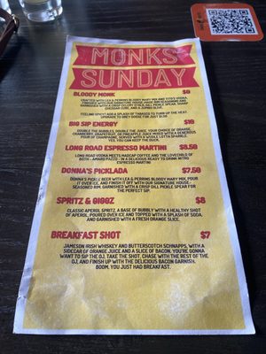 Menu photo 1 7 Monks Taproom Grand Rapids, MI Menu photo 1 7 Monks Taproom Grand Rapids, MI