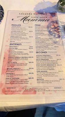 Menu photo 6 Locanda Sorrento Campbell, CA Menu photo 6 Locanda Sorrento Campbell, CA