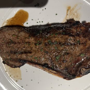Eddie V's Prime Seafood - 18 oz USDA Prime Bone-In New York Strip - Seafood Near Me - Princeton, New Jersey