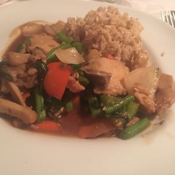 Thai Bistro - Chicken Basil Inferno- choose your spice level - Thai Near Me - Houston, Texas Thai Bistro - Chicken Basil Inferno- choose your spice level - Thai Near Me - Houston, Texas