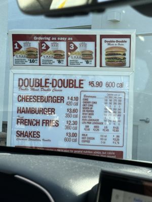 Menu photo 3 In-N-Out Burger Lathrop, CA