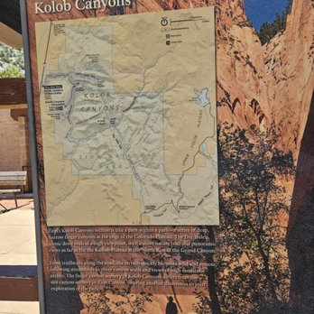 Kolob Canyons Visitor Center - Information panel outside - Parks Near Me - New Harmony, Utah Kolob Canyons Visitor Center - Information panel outside - Parks Near Me - New Harmony, Utah
