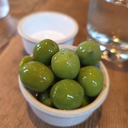Flour & Grape - Look at my cute little side of olives