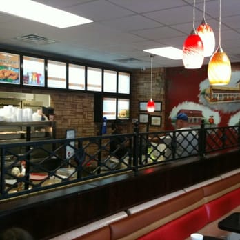 The Chicken Barn - Interior, bright and clean but conventional. - Chicken Shop Near Me - Smithfield, North Carolina